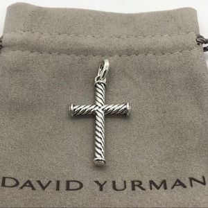 David Yurman Sterling Silver Classic Cross Pendant